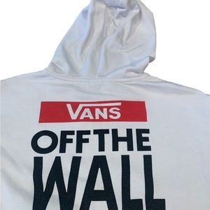 Vans White Hoodie